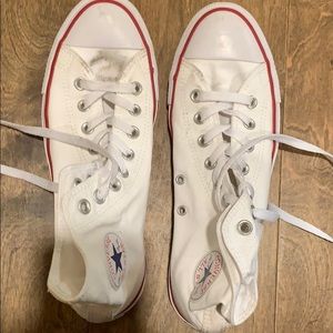 High top white converse